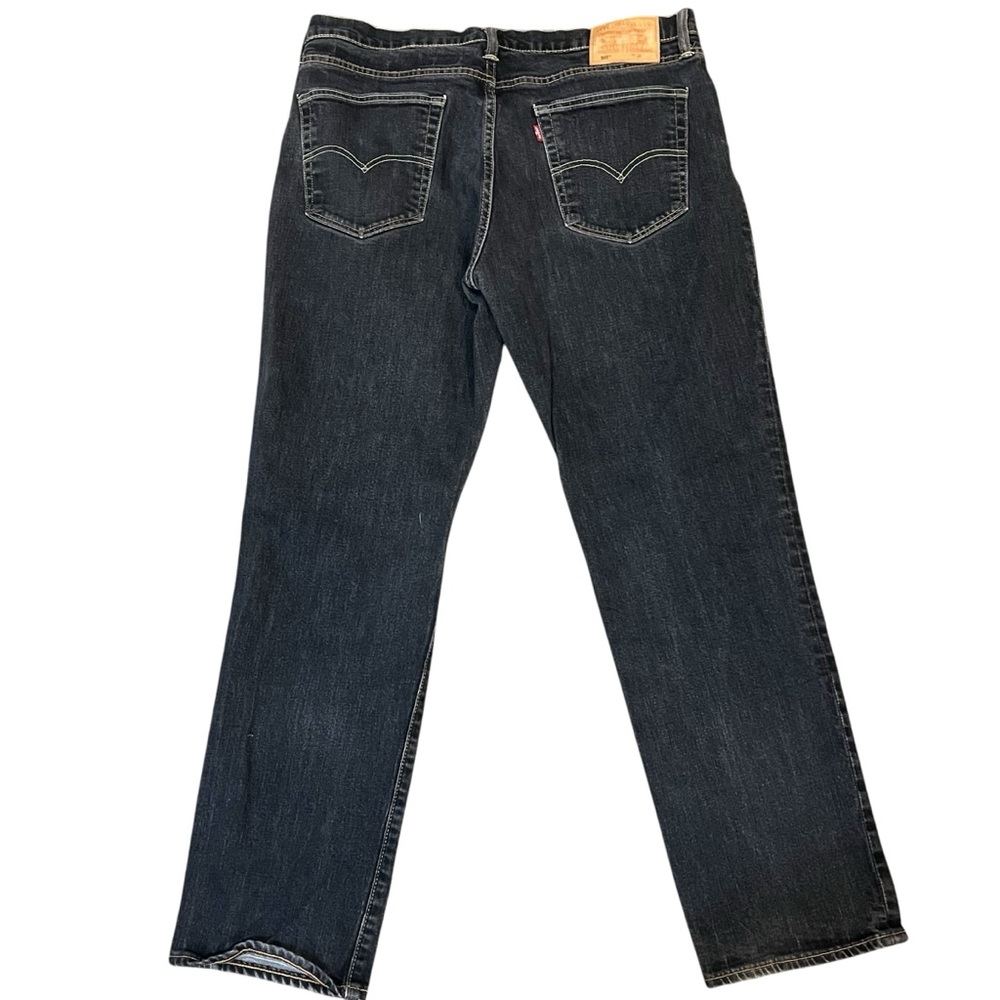 Levi's Black Straight Jeans Classic Fit W36 L32 - Picture 3 of 9